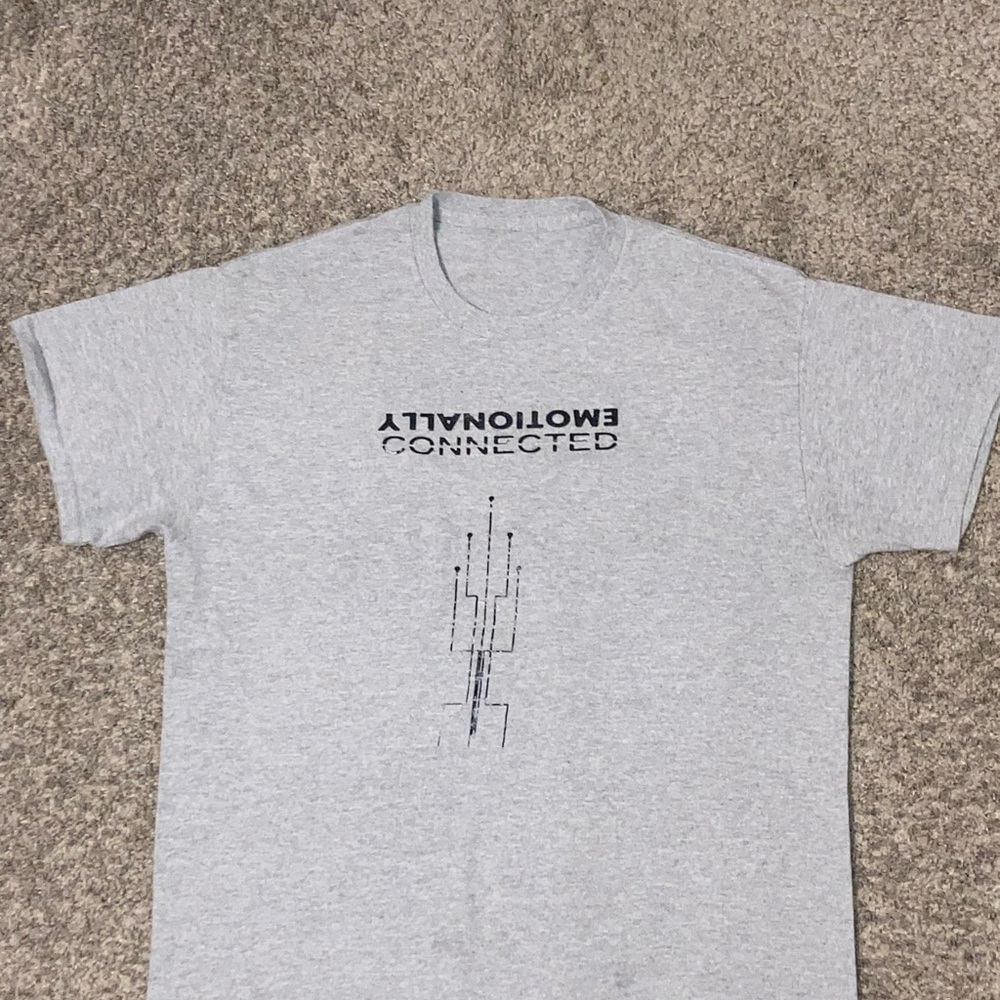 Gray Graphic T-Shirt